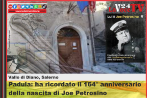 Padula ha ricordato il 164° anniversario della nascita di Joe Petrosino