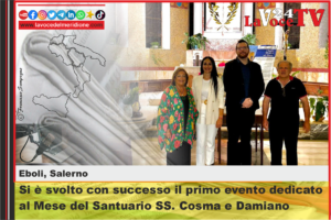 Si è svolto con successo il primo evento dedicato al Mese del Santuario SS. Cosma e Damiano