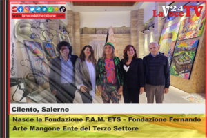 CILENTO - Nasce la Fondazione F.A.M. ETS – Fondazione Fernando Arte Mangone Ente del Terzo Settore