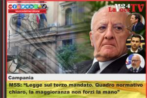 M5S Campania Legge sul terzo mandato. Quadro normativo chiaro, la maggioranza non forzi la mano