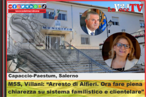 M5S, Villani Arresto di Alfieri. Ora fare piena chiarezza su sistema familistico e clientelare