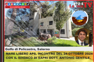 MARE LIBERO APS, INCONTRO DEL 24 OTTOBRE 2024 CON IL SINDACO DI SAPRI DOTT. ANTONIO GENTILE.