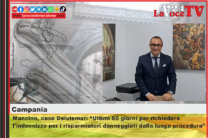 Mancino, caso Deiulemar Ultimi 60 giorni per richiedere l'indennizzo per i risparmiatori danneggiati dalla lunga procedura