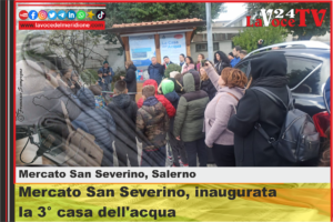 Mercato San Severino, inaugurata la 3° casa dell'acqua