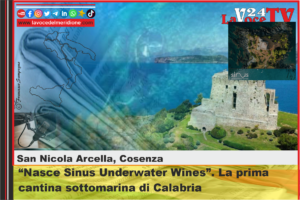 San Nicola Arcella. Nasce Sinus Underwater Wines. La prima cantina sottomarina di Calabria