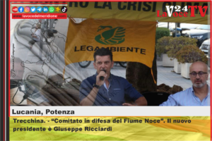 Trecchina. - Comitato in difesa del Fiume Noce. Il nuovo presidente è Giuseppe Ricciardi