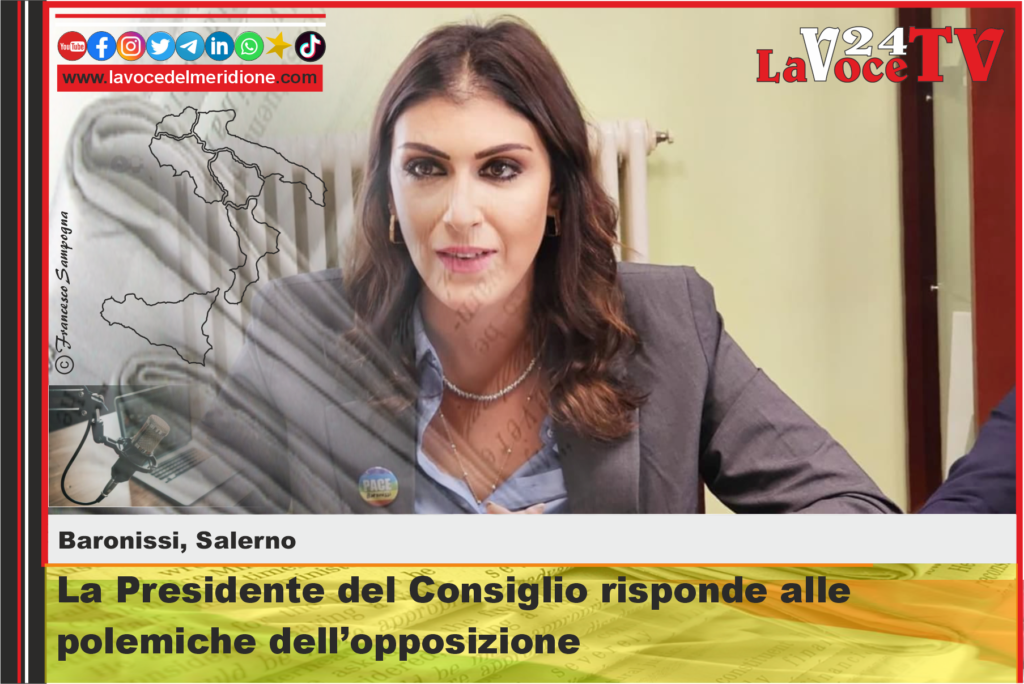 Comune di Baronissi, la Presidente del Consiglio risponde alle polemiche dell’opposizione