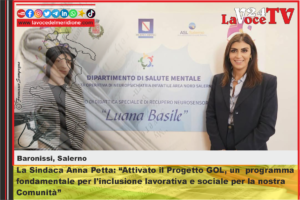 Comune di Baronissi, la Sindaca Anna Petta Attivato il Progetto GOL, un  programma fondamentale per l'inclusione lavorativa e sociale per la nostra Comunità