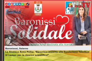 Comune di Baronissi, la Sindaca Anna Petta Baronissi insieme alla Fondazione Telethon in campo per la ricerca scientifica