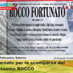 Costernato per la scomparsa del galantuomo ROCCO