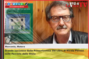 Grande successo della Presentazione del Libro di Nicola Pavese sulle Ferrovie dello Stato