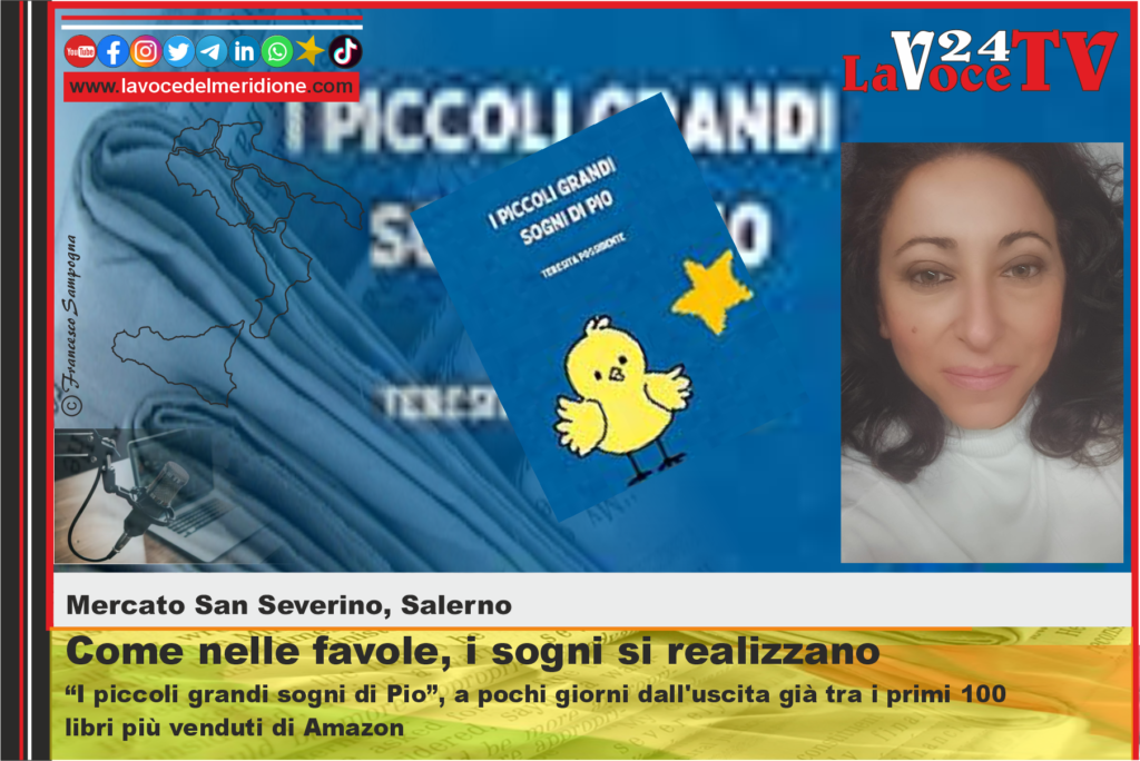 I piccoli grandi sogni di Pio, a pochi giorni dall'uscita già tra i primi 100 libri più venduti di Amazon