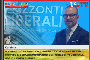 IL CORAGGIO DI PARTIRE AVVIATA LA COSTITUENTE PER IL PARTITO LIBERALDEMOCRATICO CON ORIZZONTI LIBERALI, NOS E LIBDEM EUROPEI