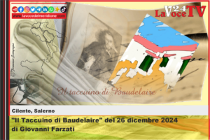 Il Taccuino di Baudelaire del 26 dicembre 2024 di Giovanni Farzati