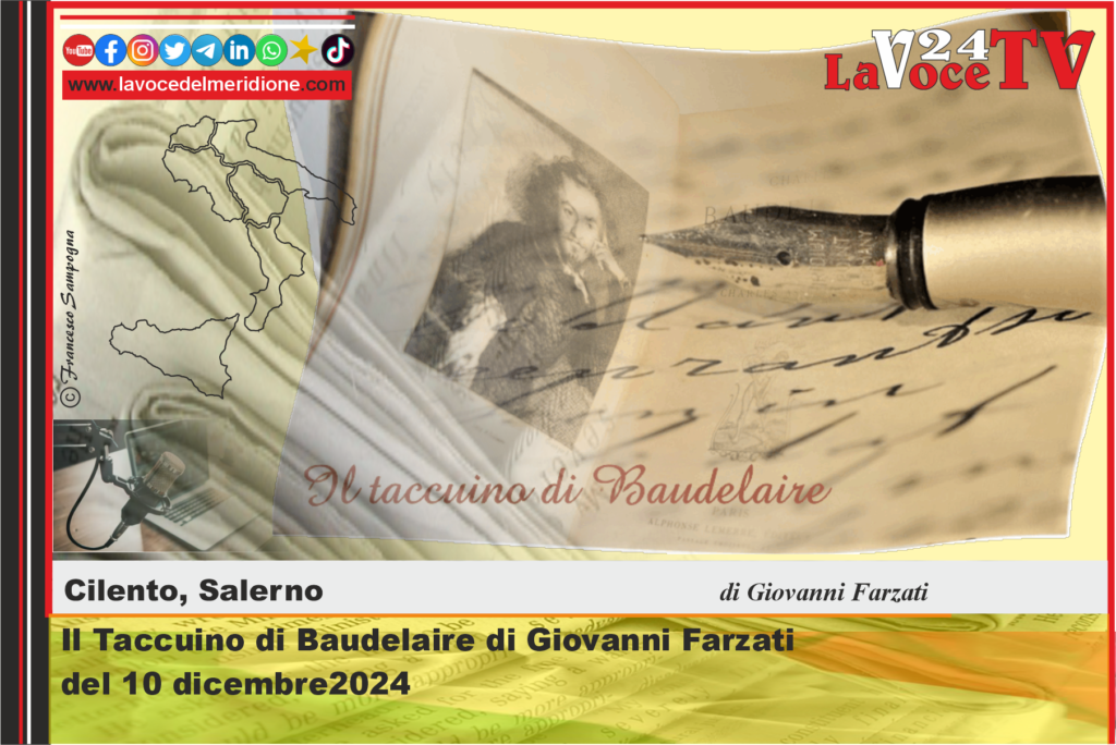 Il Taccuino di Baudelaire di Giovanni Farzati del 10 dicembre2024