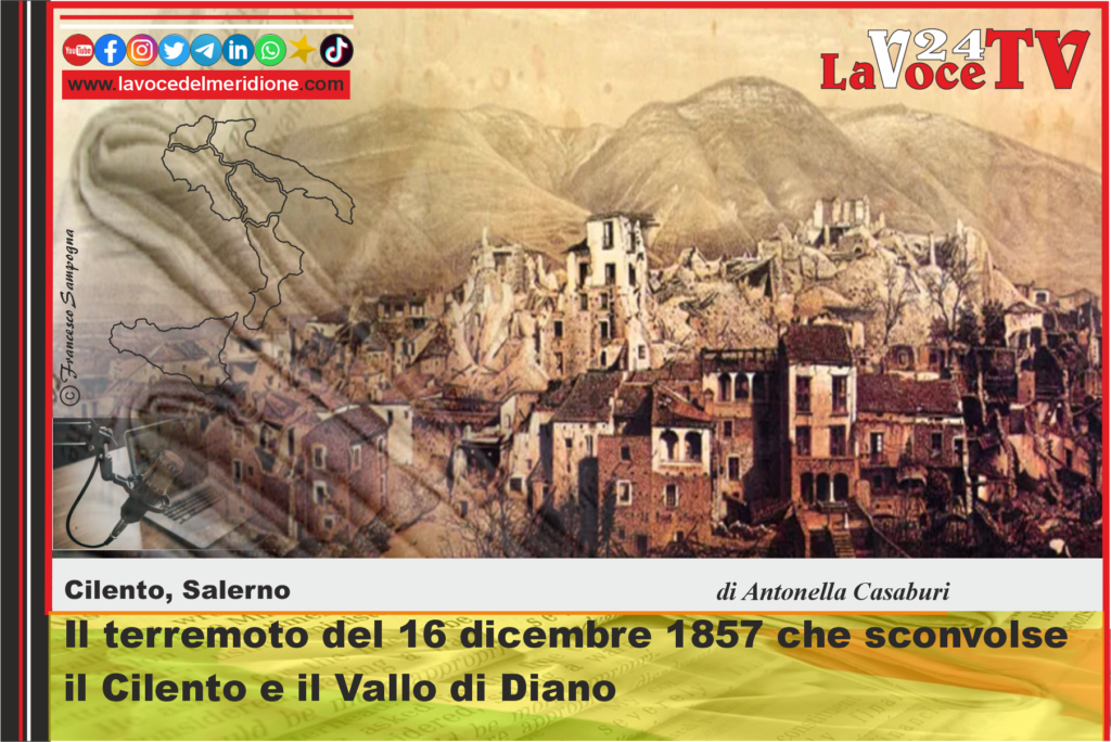 Il terremoto del 16 dicembre 1857 che sconvolse il Cilento e il Vallo di Diano