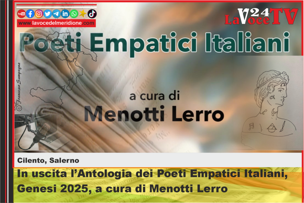 In uscita l’Antologia dei Poeti Empatici Italiani, Genesi 2025, a cura di Menotti Lerro.