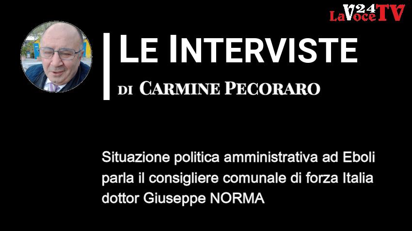 LE INTERVISTE DI CARMINE PECORARE Giuseppe NORMA EBOLI-Miniatura