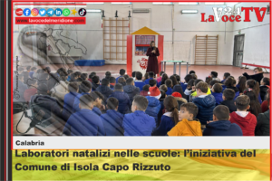 Laboratori natalizi nelle scuole l’iniziativa del Comune di Isola Capo Rizzuto