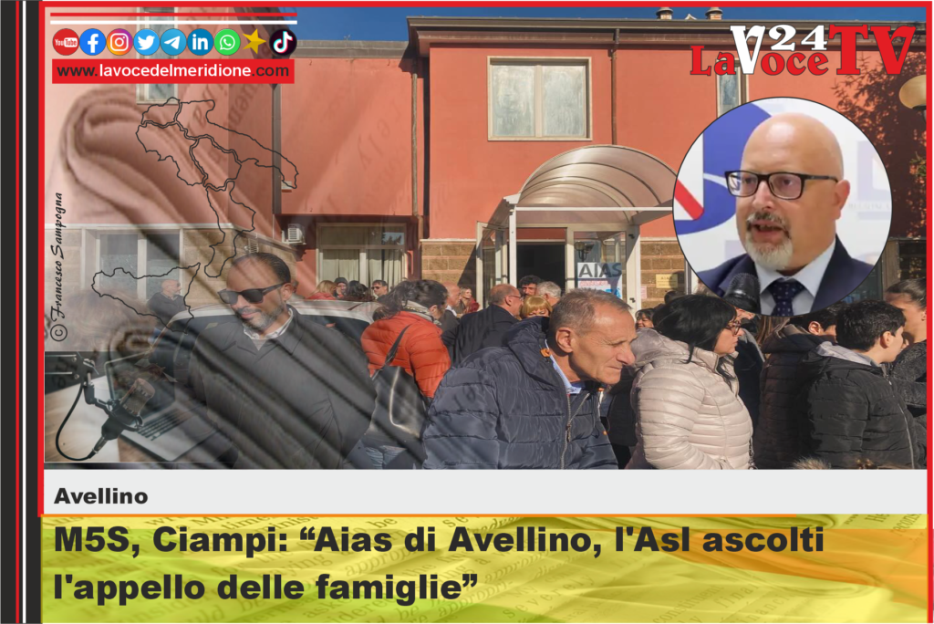 M5S, Ciampi Aias di Avellino, l'Asl ascolti l'appello delle famiglie