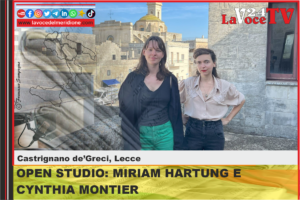 OPEN STUDIO MIRIAM HARTUNG E CYNTHIA MONTIER CONDIVISIONE PUBBLICA DELLE RICERCHE DELLE ARTISTE