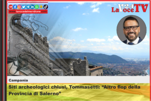 Siti archeologici chiusi, Tommasetti Altro flop della Provincia di Salerno