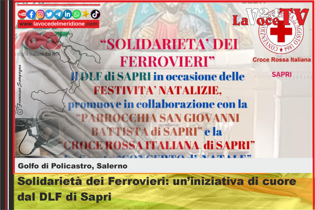 Solidarietà dei Ferrovieri un’iniziativa di cuore dal DLF di Sapri