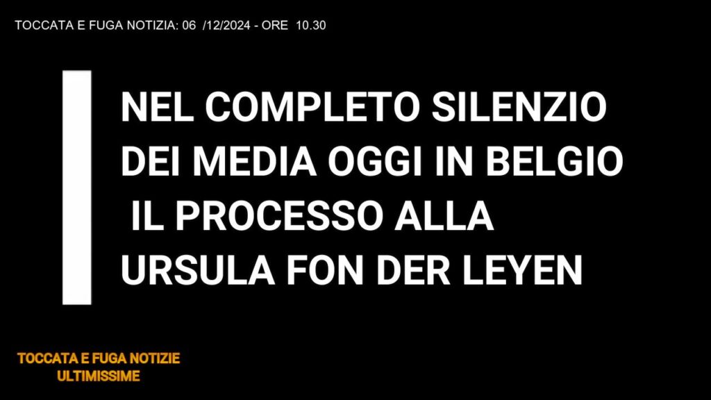 TOCCATA E FUGA NOTIZIA 06122024 ore 10-Miniatura