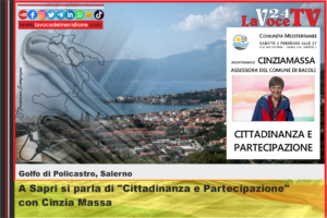 A Sapri si parla di Cittadinanza e Partecipazione con Cinzia Massa