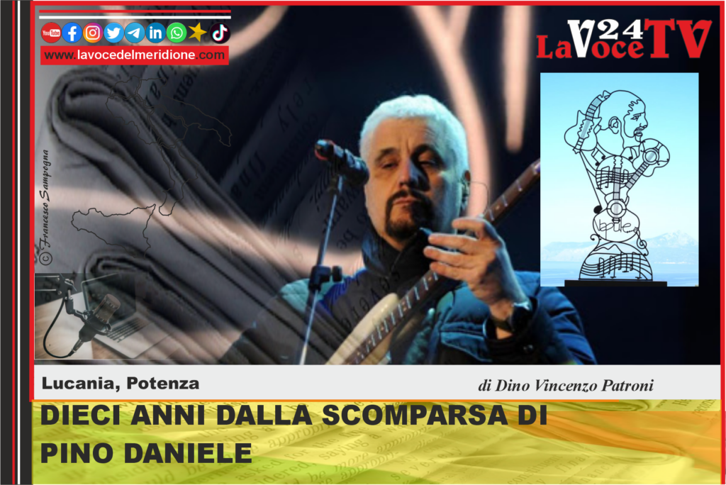 DIECI ANNI DALLA SCOMPARSA DI PINO DANIELE DINO PATRONI