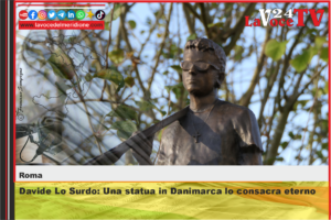 Davide Lo Surdo Una statua in Danimarca lo consacra eterno