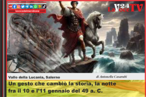 Il dado è tratto, pare abbia detto il generale Caio Giulio Cesare la notte fra il 10 e l’11 gennaio del 49 a. C., quando all’alba oltrepassò in armi il Rubicone.