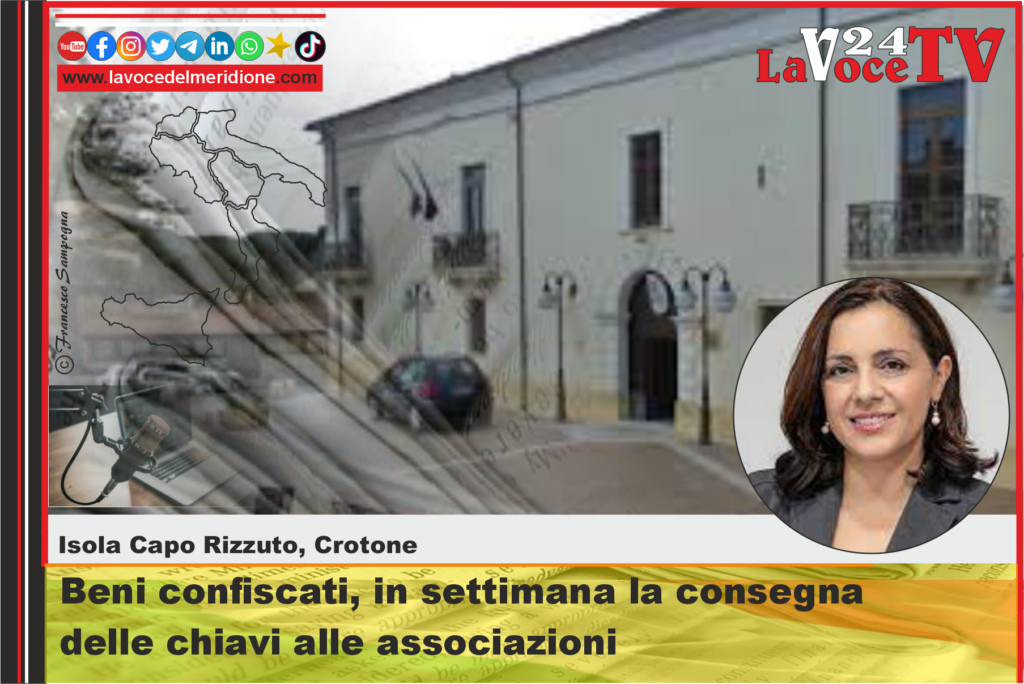 Isola Capo Rizzuto (Kr) - Beni confiscati, in settimana la consegna delle chiavi alle associazioni