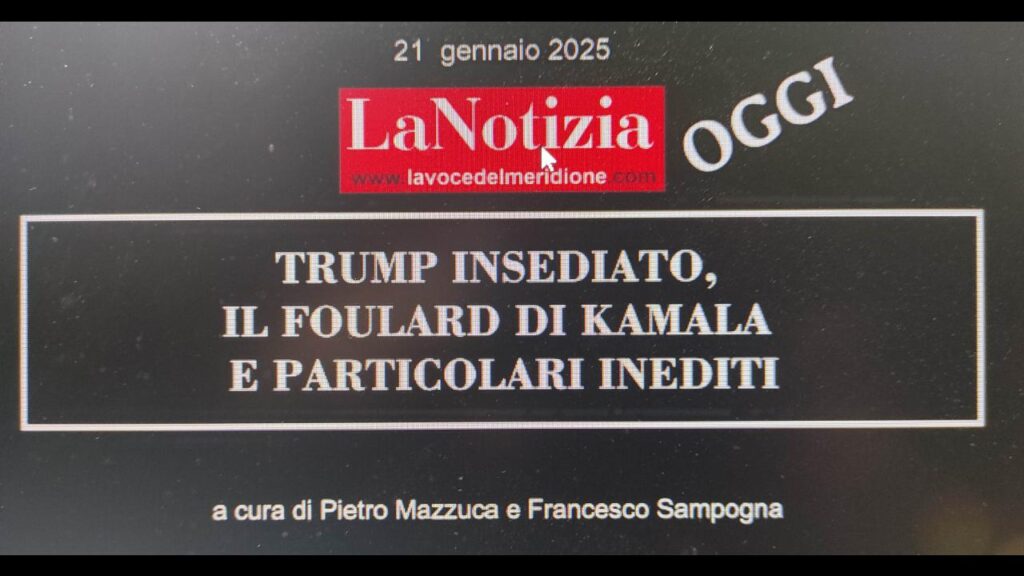 LA NOTIZIA24 OGGI - 21 gennaio 2025-Miniatura