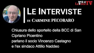 LE INTERVISTE DI CARMINE PECORARO BCC San Cipriano Picentino-Miniatura