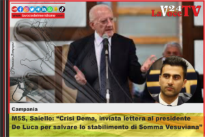 M5S, Saiello Crisi Dema, inviata lettera al presidente De Luca per salvare lo stabilimento di Somma Vesuviana