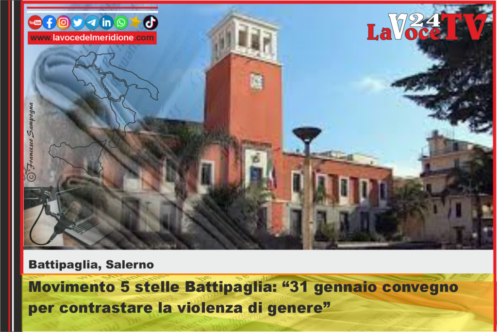 Movimento 5 stelle Battipaglia 31 gennaio convegno per contrastare la violenza di genere