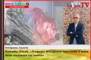 Palumbo (Cisal). Tragedia Gricignano riaccende il tema della sicurezza sul lavoro