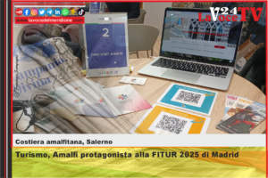 Turismo, Amalfi protagonista alla FITUR 2025 di Madrid