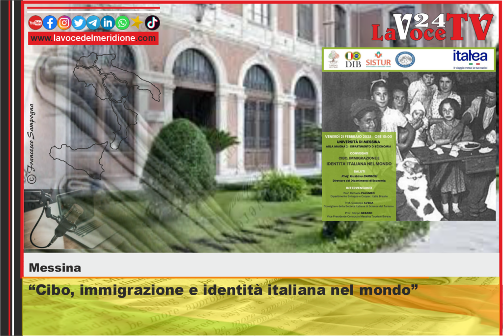 Università di Messina, il Convegno Cibo, immigrazione e identità italiana nel mondo