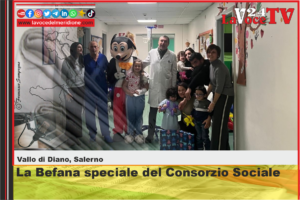 Vallo di Diano (Sa) - La Befana speciale del Consorzio Sociale