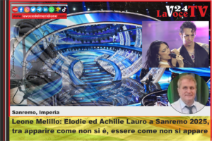 Leone Melillo Elodie ed Achille Lauro a Sanremo 2025