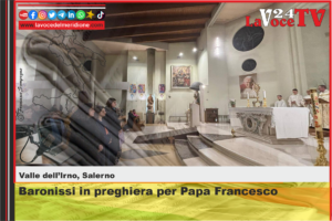 Baronissi in preghiera per Papa Francesco