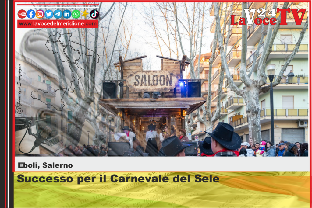 Eboli - Successo per il Carnevale del Sele