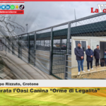 Isola Capo Rizzuto (Kr) – Inaugurata l’Oasi Canina “Orme di Legalità”