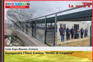 Isola Capo Rizzuto (Kr) - Inaugurata l’Oasi Canina Orme di Legalità